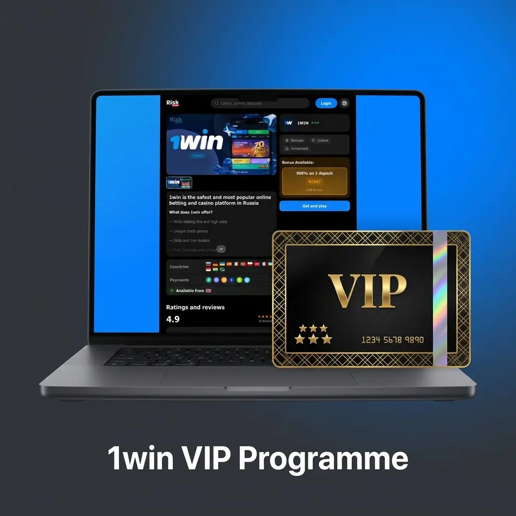1win VIP Programme tiers from Bronze to Platinum with loyalty points, cashback, and exclusive member rewards