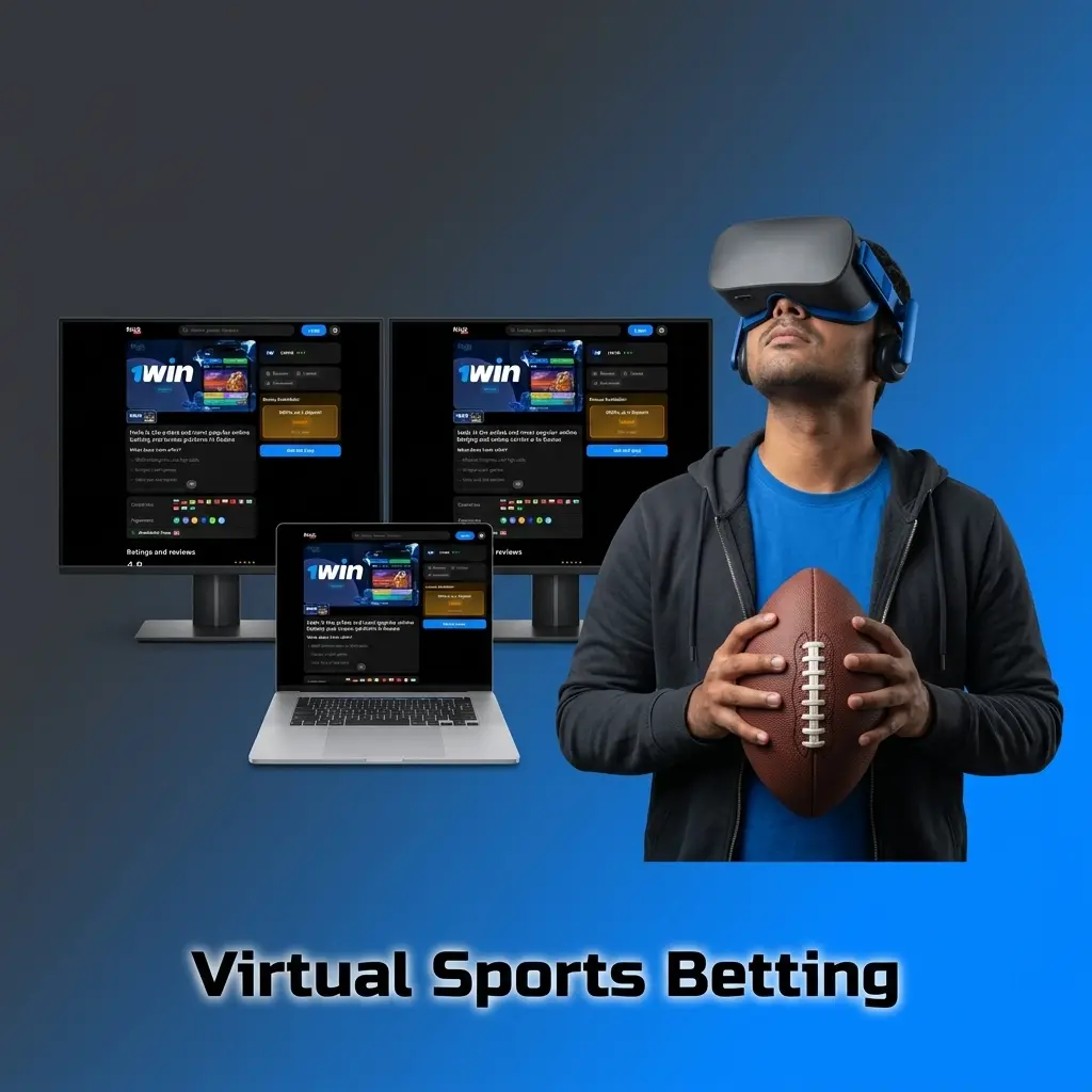 Virtual sports betting on 1win India covering football, horse racing, cricket and basketball simulations available 24/7